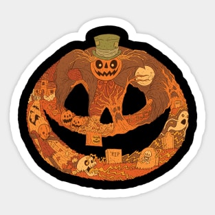 Tis' the Season to Be Spooky Sticker